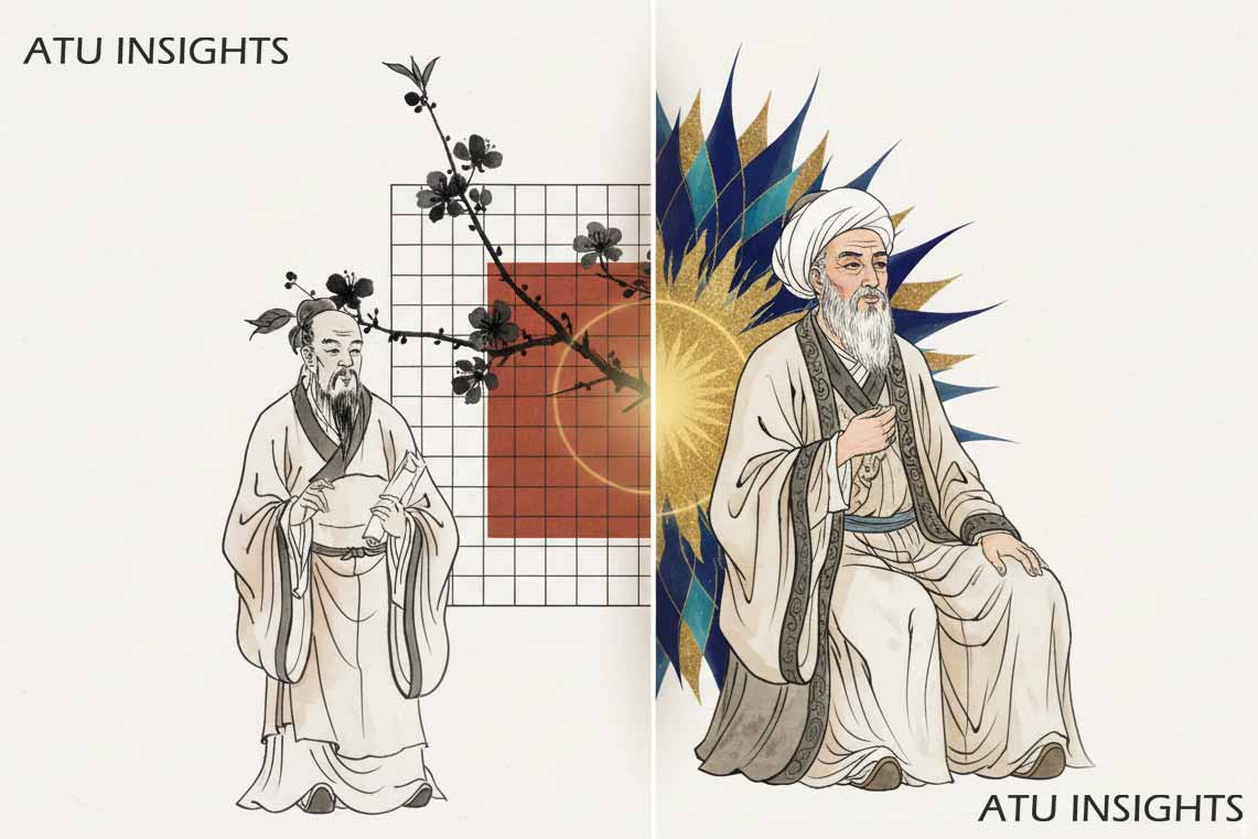 Read more about the article Rational Principle and Divine Light: A Comparative Look at 12th-Century Eastern Wisdom
